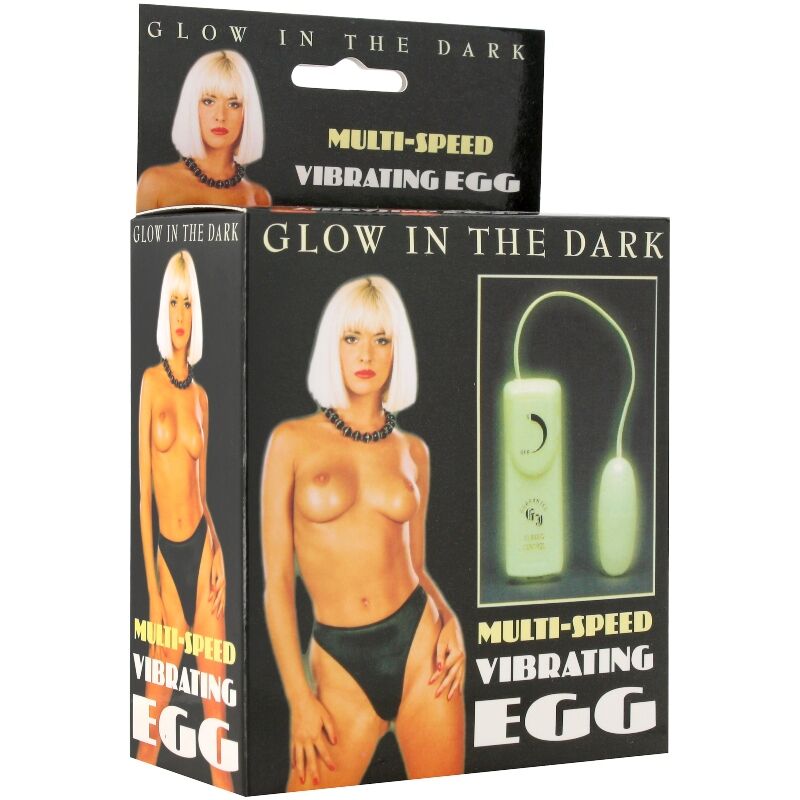 SEVENCREATIONS HUEVO VIBRADOR BRILLO EN LA OSCURIDAD - Imagen 2