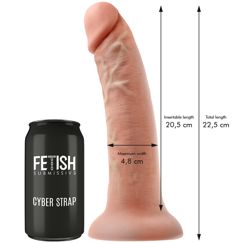 FETISH SUBMISSIVE CYBER STRAP - ARNES CON DILDO Y BALA CONTROL REMOTO TECNOLOGIA WATCHME L - Imagen 5