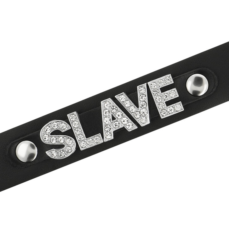 COQUETTE CHIC DESIRE - CHOKER CUERO VEGANO SLAVE - Image 3