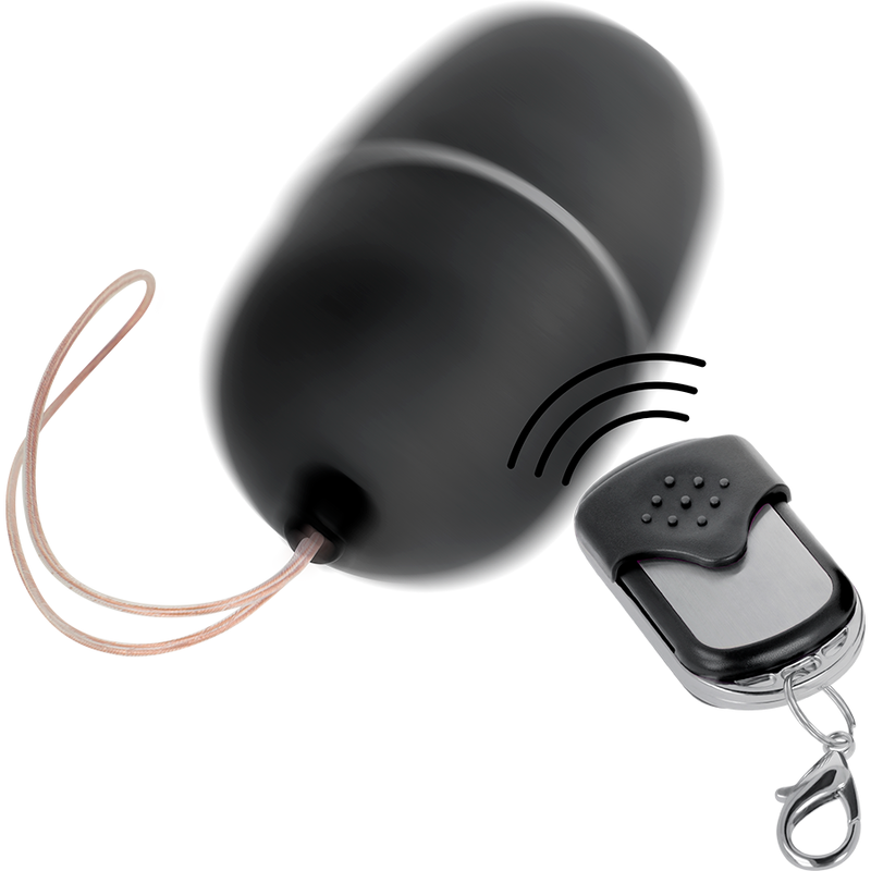 ONLINE- HUEVO VIBRADOR CONTROL REMOTO M NEGRO - Imagen 3