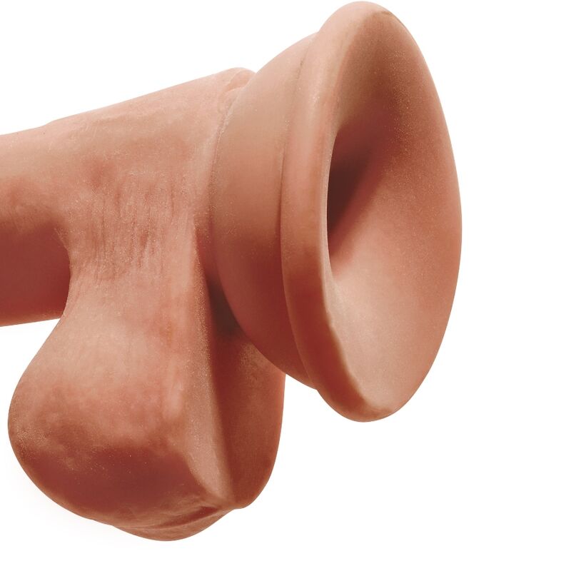KING COCK PLUS 3D DILDO CON TESTICULOS 17 CM - Imagen 5