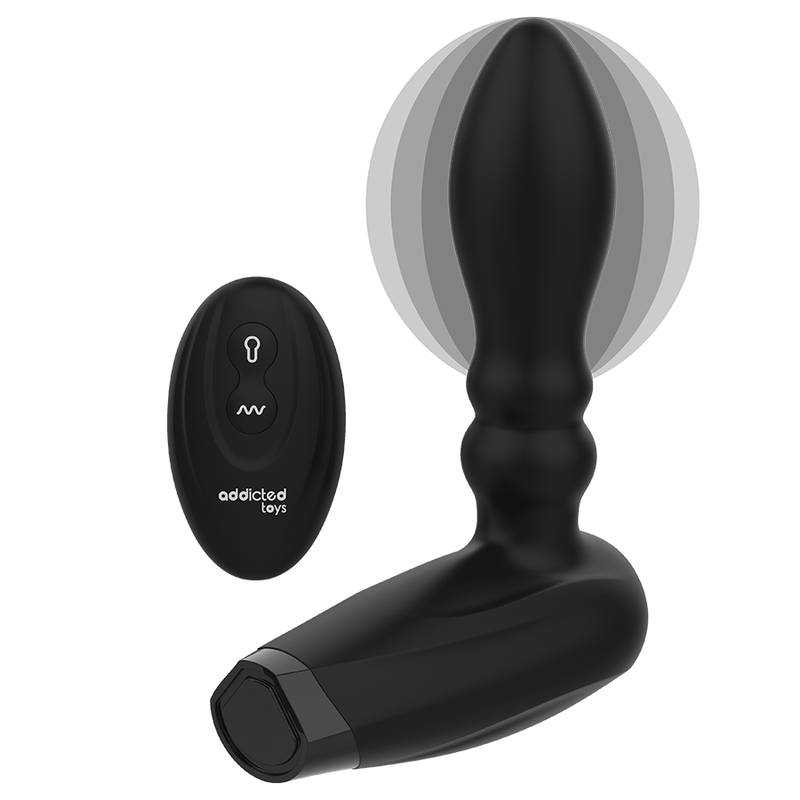 ADDICTED TOYS PLUG INFLABLE CONTROL REMOTO 10 MODOS DE VIBRACION - Imagen 2
