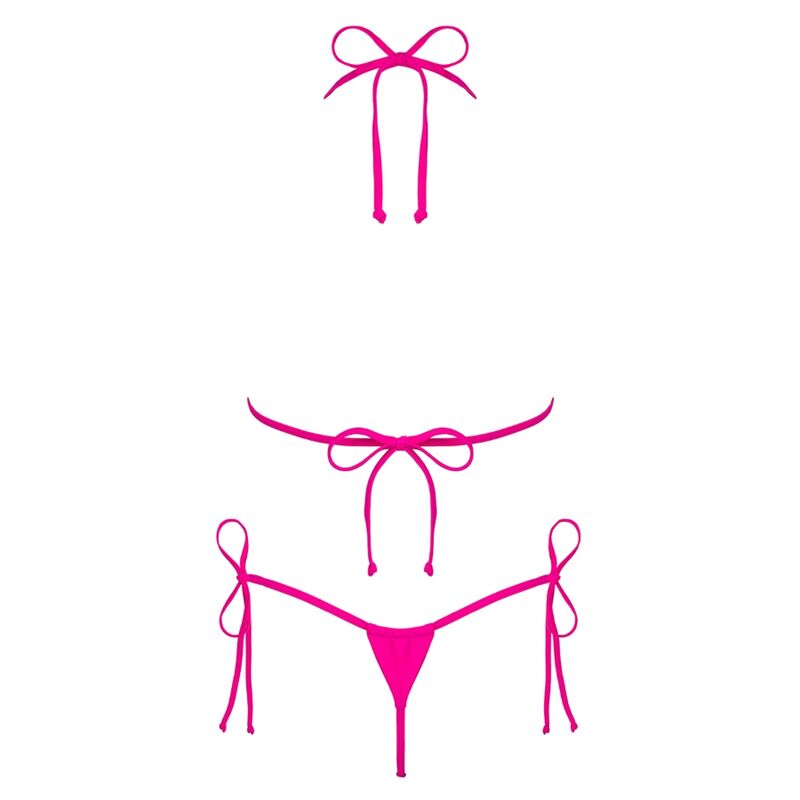 OBSESSIVE - BELLA VISTA BIKINI ROSA TALLA UNICA - Imagen 4