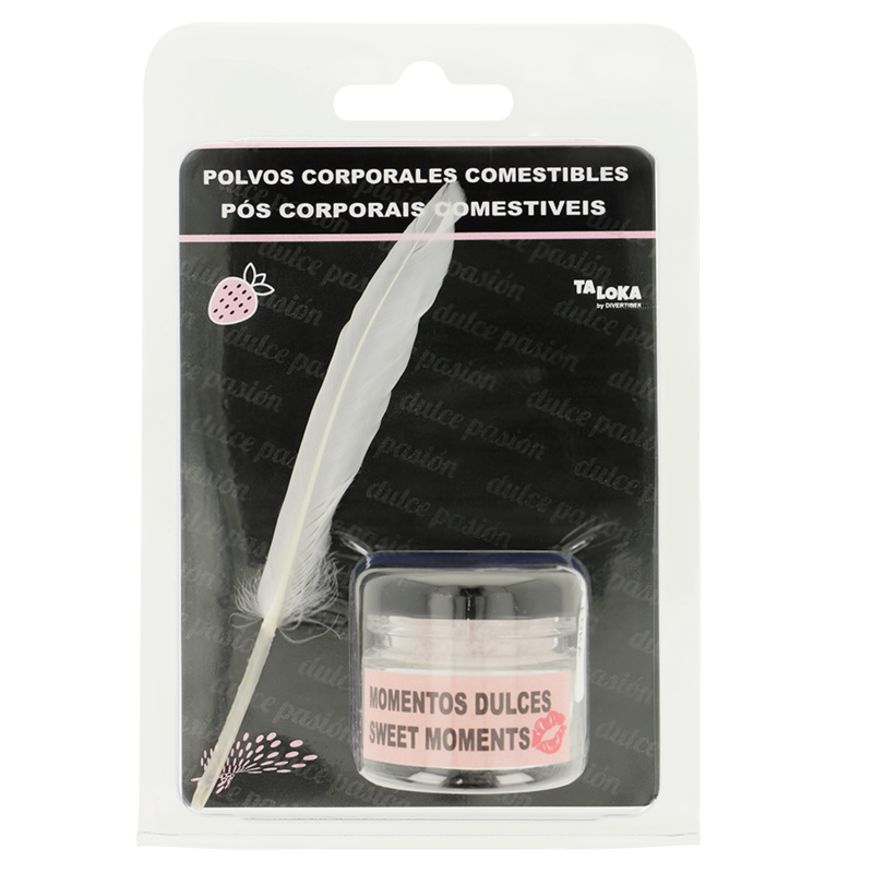 DIABLO PICANTE - POLVO CORPORAL COMESTIBLE FRESA - Imagen 2