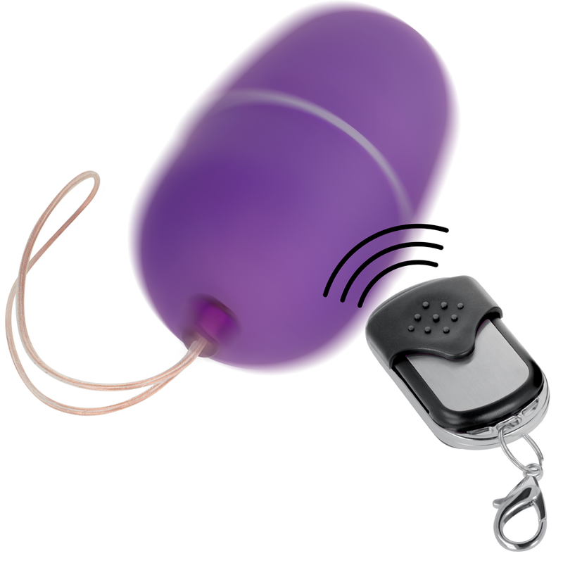 ONLINE- HUEVO VIBRADOR CONTROL REMOTO M LILA - Imagen 3