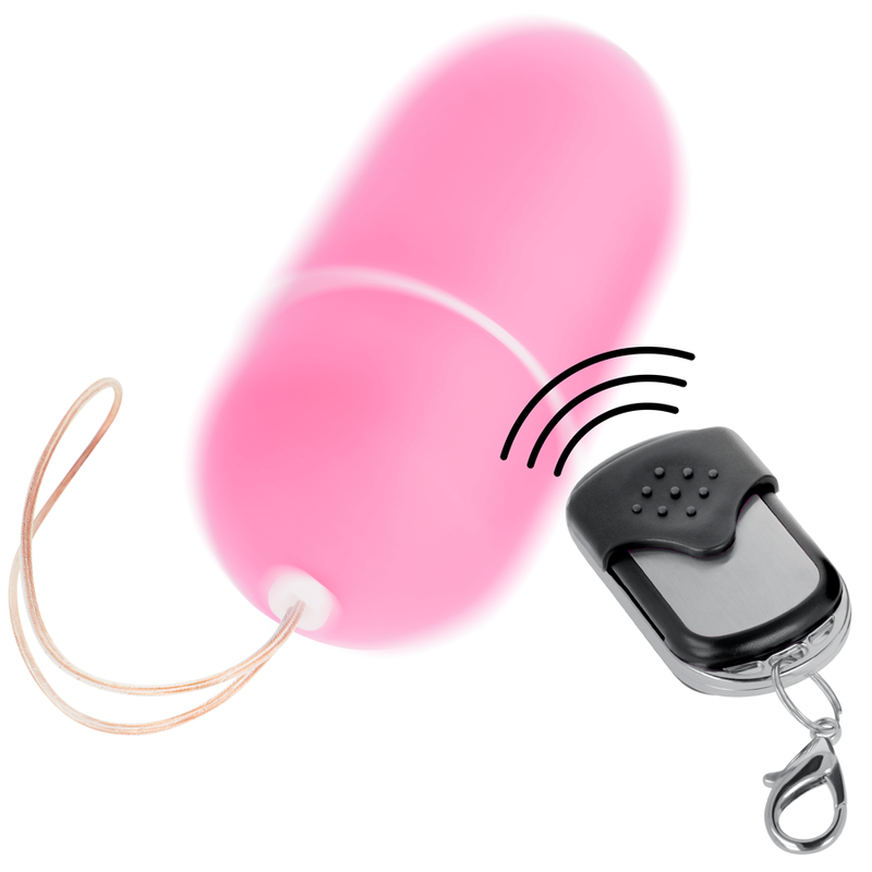 ONLINE- HUEVO VIBRADOR CONTROL REMOTO L ROSA - Imagen 4