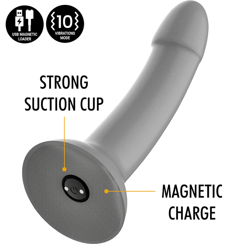 MYTHOLOGY RUNE MAJESTIC DILDO S - VIBRADOR COMPATIBLE CON WATCHME WIRELESS TECHNOLOGY - Image 3