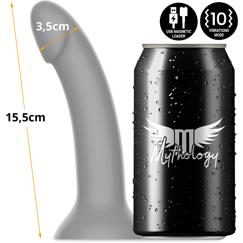 MYTHOLOGY RUNE MAJESTIC DILDO S - VIBRADOR COMPATIBLE CON WATCHME WIRELESS TECHNOLOGY - Image 5