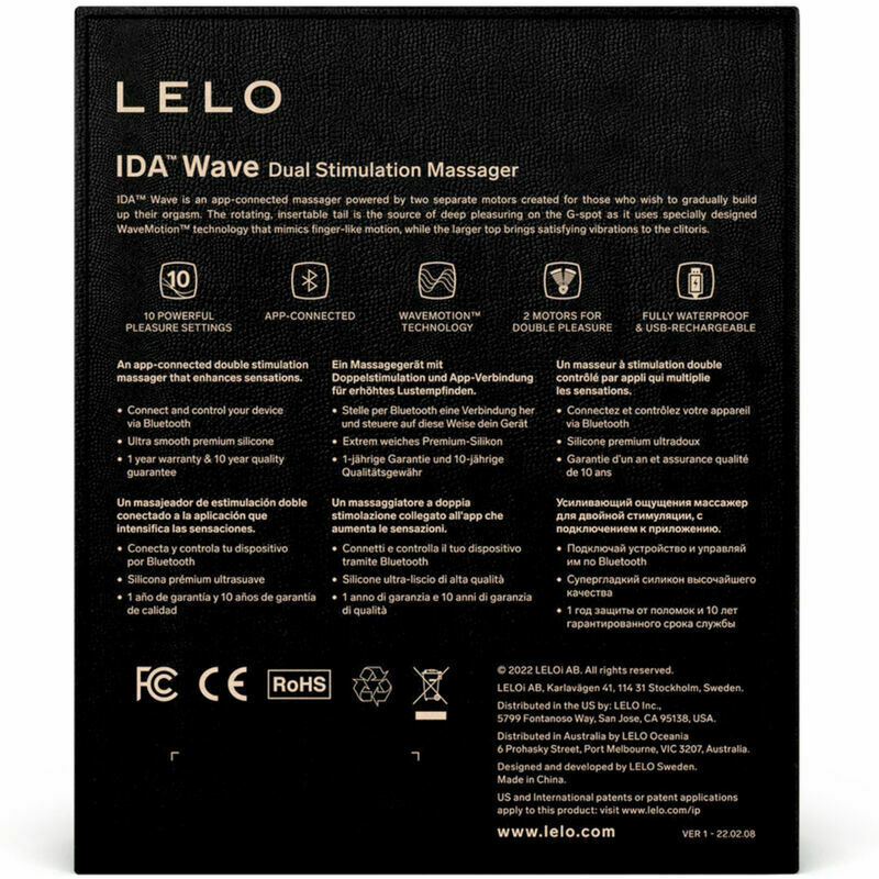 LELO IDA WAVE MASAJEADOR PAREJAS CORAL - Image 5