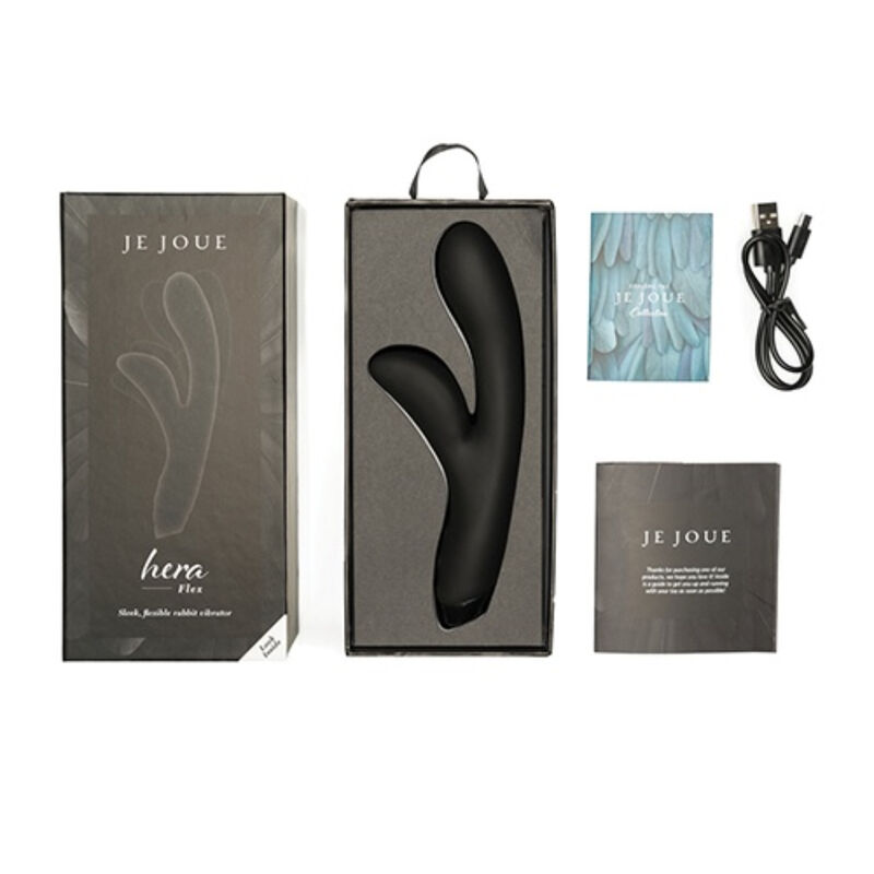 JE JOUE HERA FLEX VIBRADOR RABBIT - NEGRO - Image 4