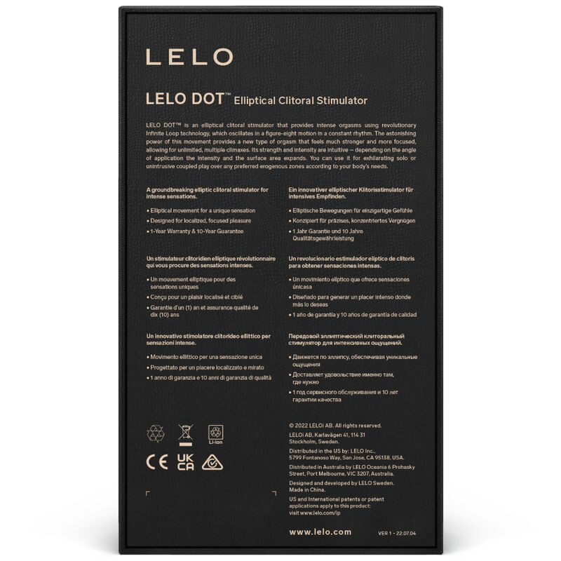 LELO DOT ESTIMULADOR DE CLÍTORIS - ROSA - Image 4