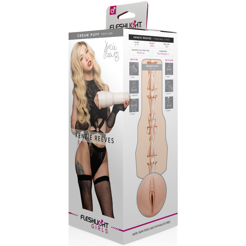 FLESHLIGHT GIRLS KENZIE REEVES VAGINA - Imagen 5