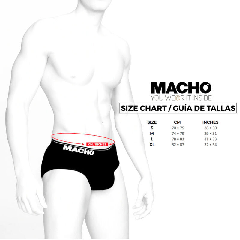MACHO - MX24AN SLIP AMARILLO S - Imagen 2