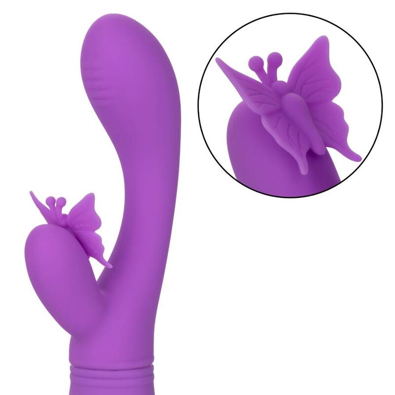 CALIFORNIA EXOTICS BUTTERFLY KISS FLUTTER VIOLETA - Imagen 4