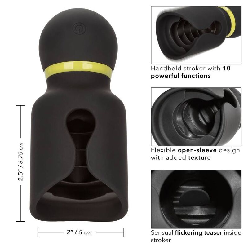 CALIFORNIA EXOTICS FLICKERING STROKER - Imagen 3
