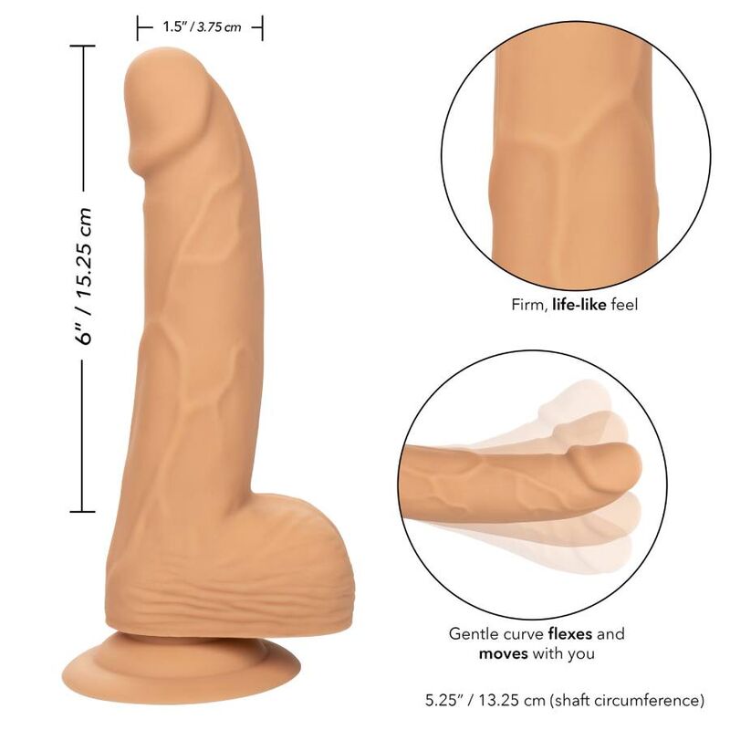 CALIFORNIA EXOTICS SILICONE STUDS 15,24 CM SKIN - Image 2