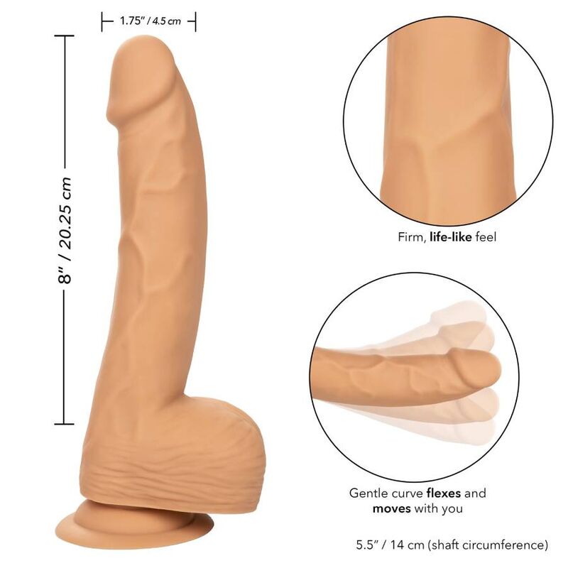 CALIFORNIA EXOTICS SILICONE STUDS 20,32 CM SKIN - Image 2