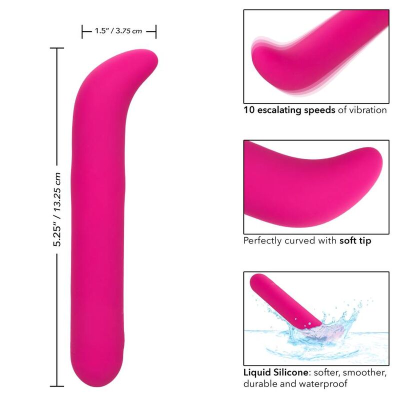 CALIFORNIA EXOTICS BLISS G VIBE ROSA - Imagen 2