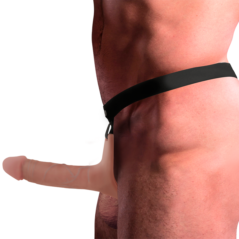 INTENSE - ARNÉS HUECO CON DILDO SILICONA 16 X 3.5 CM - Imagen 4