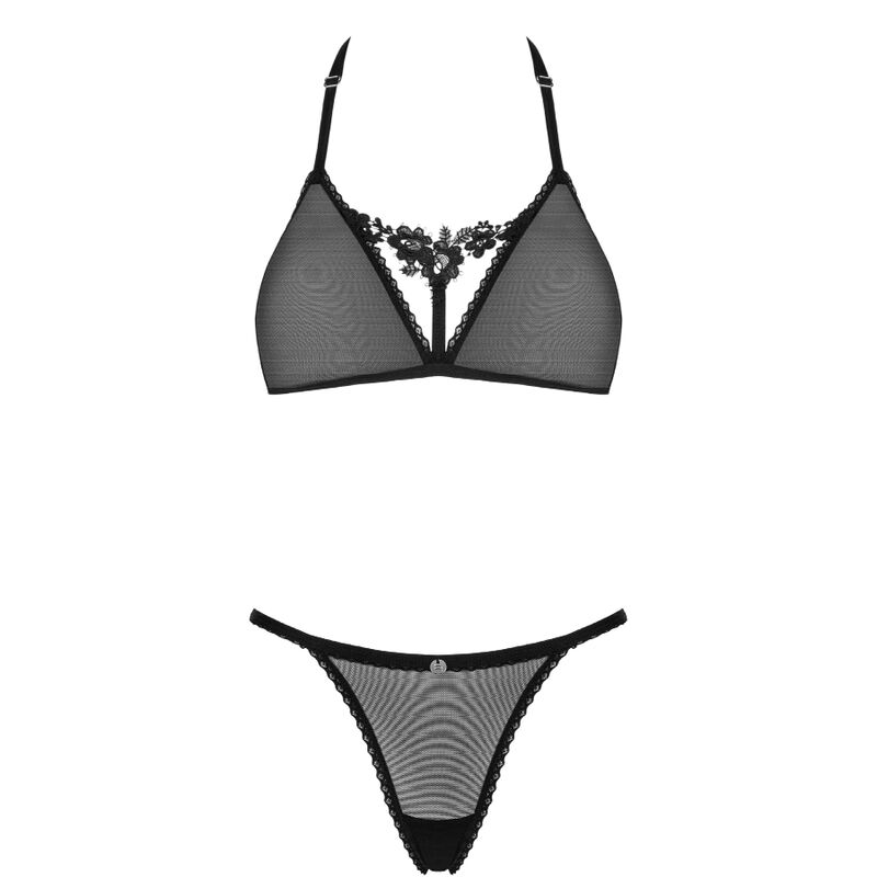 OBSESSIVE - CELIA NOIR 2-PCS SET XS/S - Imagen 3