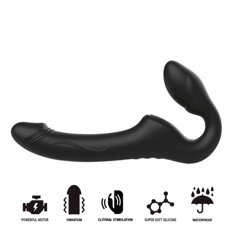 IBIZA - VIBRADOR STRAPLESS CON PULSADOR CONTROL REMOTO 3 MOTORES 1000 COMBINACIONES. - Image 2