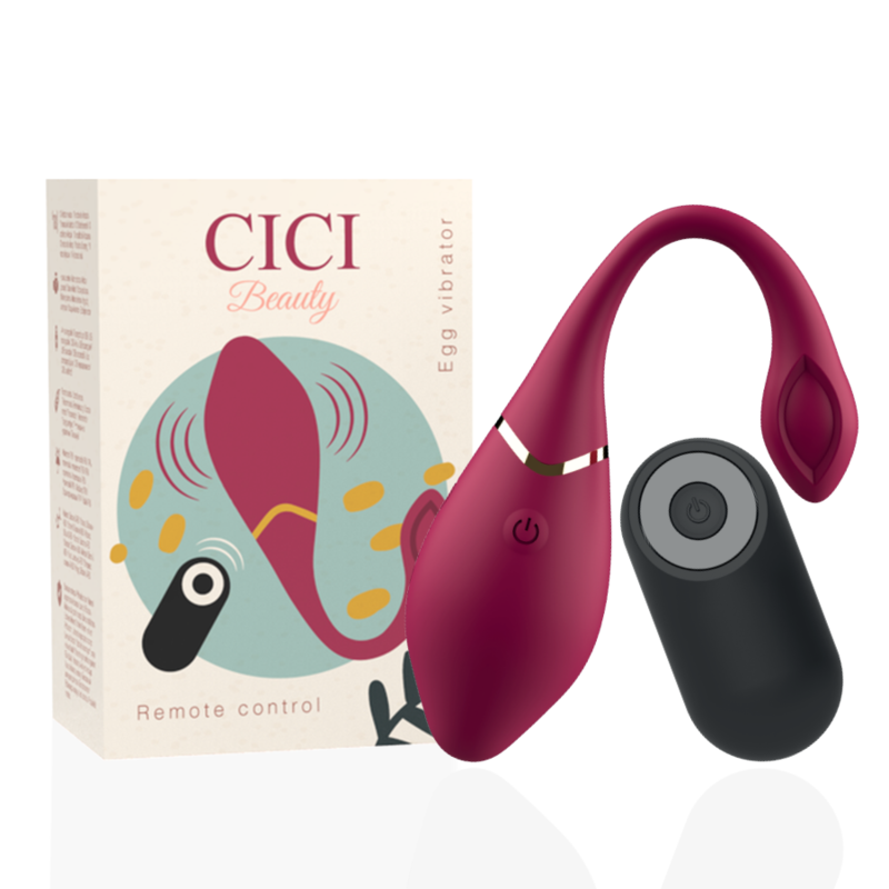 CICI BEAUTY- PREMIUM SILICONE EGG VIBRATOR REMOTE CONTROL - Imagen 2