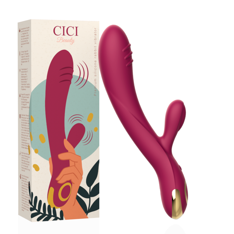 CICI BEAUTY- PREMIUM SILICONE RABBIT VIBRATOR - Imagen 2