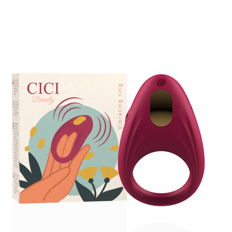 CICI BEAUTY- PREMIUM SILICONE VIBRATING RING - Imagen 2