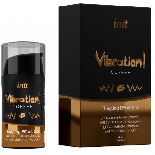 INTT MASSAGE ORAL SEX - GEL DE MASAJE SABOR A CAFÉ EFECTO CALOR