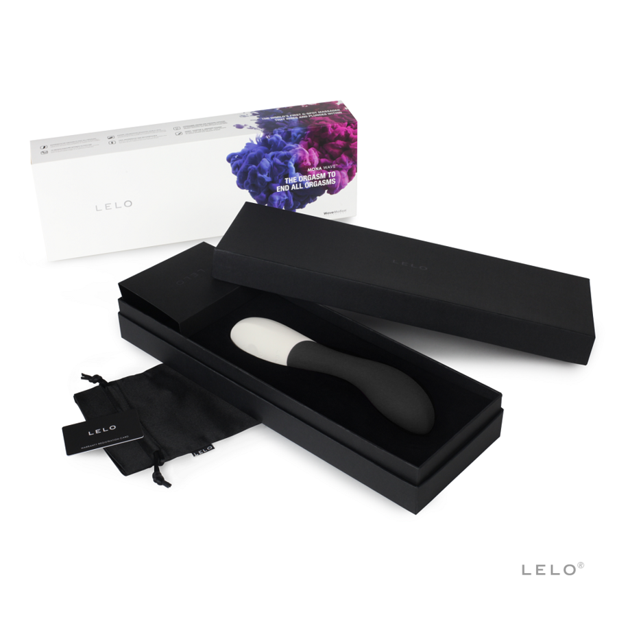 LELO MONA WAVE VIBRADOR NEGRO - Imagen 2