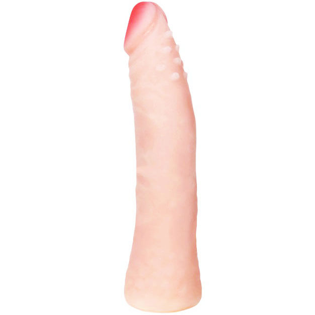 BAILE - DILDO SILICONA TACTO PIEL REALISTICO 19 CM (COLOR CAJA ALEATORIO)