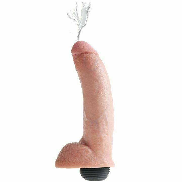 KING COCK PENE REALISTICO EYACULADOR NATURAL 22.86CM - Imagen 4