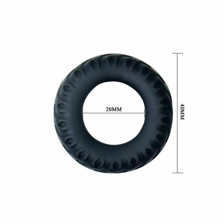 BAILE TITAN COCKRING BLACK GREEN 2CM - Imagen 4