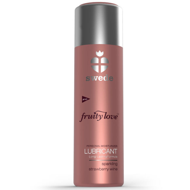 SWEDE - FRUITY LOVE LUBRICANTE FRESAS CON CHAMPAGNE 100 ML - Image 2