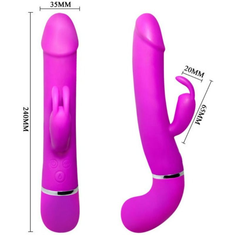 PRETTY LOVE VIBRADOR HENRY CON 12 MODOS DE VIBRACION Y FUNCION SQUIRT - Image 5
