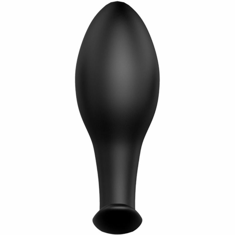 PRETTY LOVE PLUG ANAL SILICONA FORMA ANCLA 12 MODOS VIBRACION NEGRO - Imagen 4