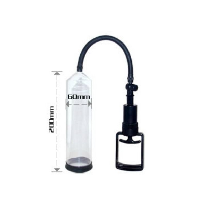 BOMBA DE ERECCION TIRADOR Y BOQUILLA VAGINA 20 CM - Imagen 2