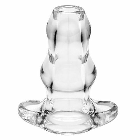 PERFECT FIT DOUBLE TUNNEL PLUG XL - TRANSPARENTE