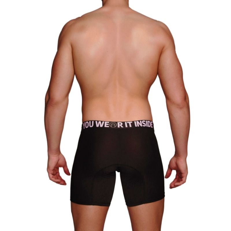 MACHO - MS077 BOXER DEPORTIVO LARGO NEGRO TALLA S - Image 2