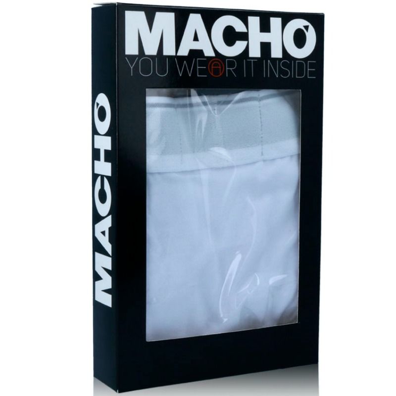 MACHO - MS077 BOXER DEPORTIVO LARGO NEGRO TALLA S - Image 4