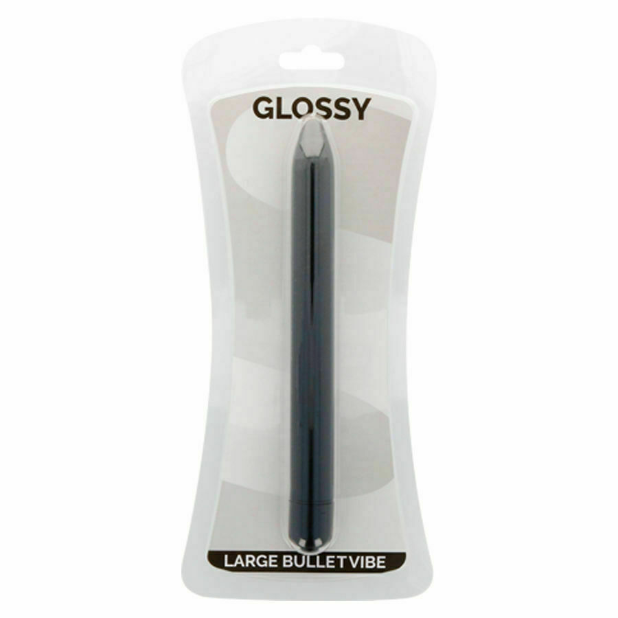 GLOSSY - SLIM VIBRADOR NEGRO - Imagen 2