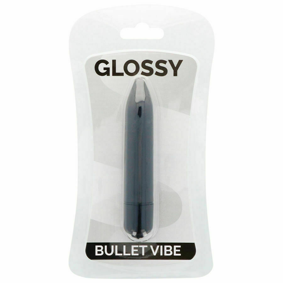 GLOSSY - THIN VIBRADOR NEGRO - Imagen 2
