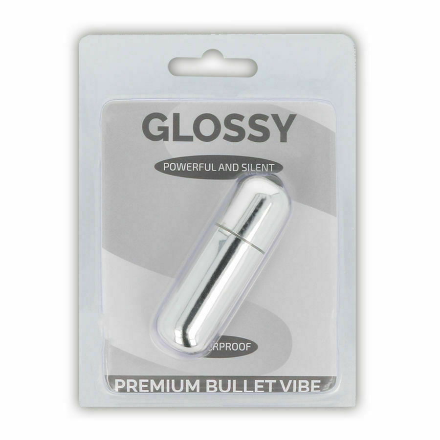 GLOSSY - PREMIUM VIBE BALA VIBRADORA 10V SILVER - Imagen 3
