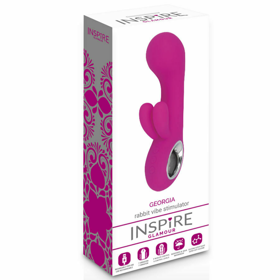 INSPIRE GLAMOUR GEORGIA VIBRADOR LILA - Imagen 2