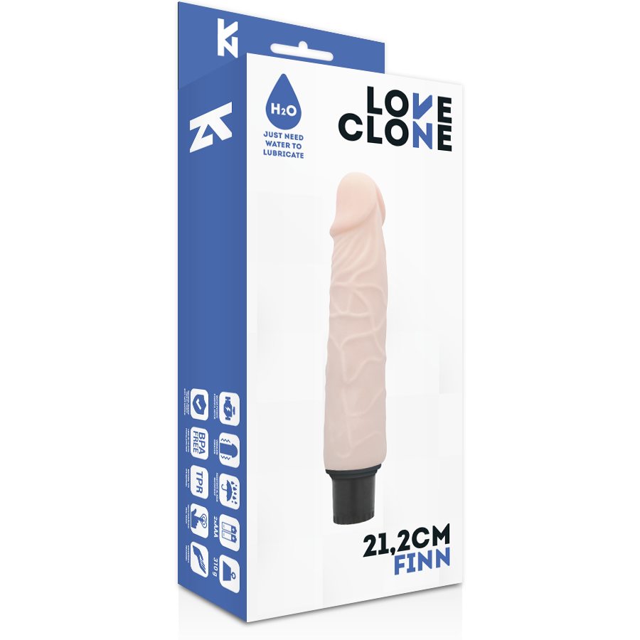 LOVECLONE FINN SELF LUBRICATION VIBRADOR 21.2CM - Image 4