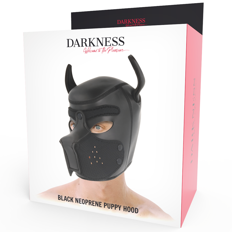 DARKNESS - MÁSCARA PERRO DE NEOPRENO CON HOCICO EXTRAÍBLE M - Imagen 5