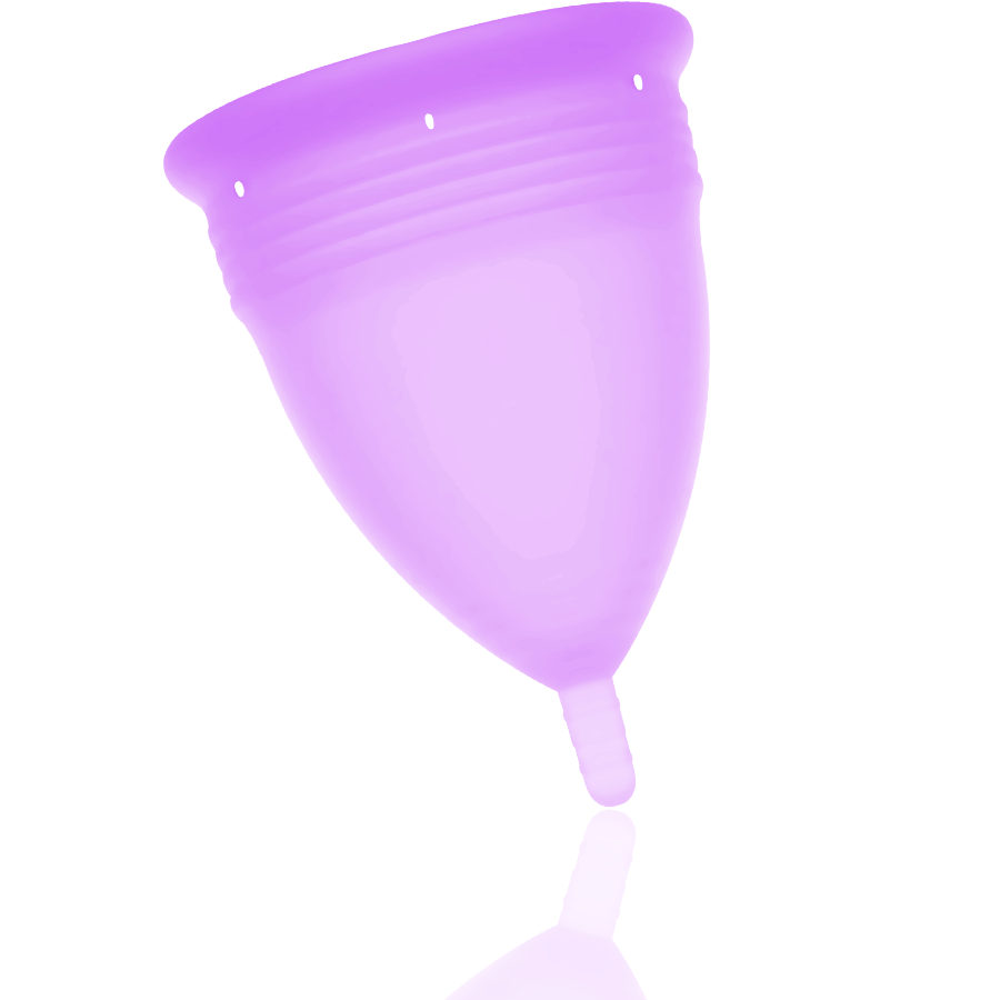 STERCUP COPA MENSTRUAL FDA SILICONE TALLA L LILA