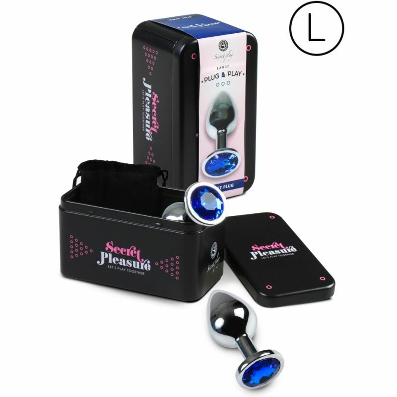 SECRETPLAY - PLUG ANAL AZUL L - Imagen 2