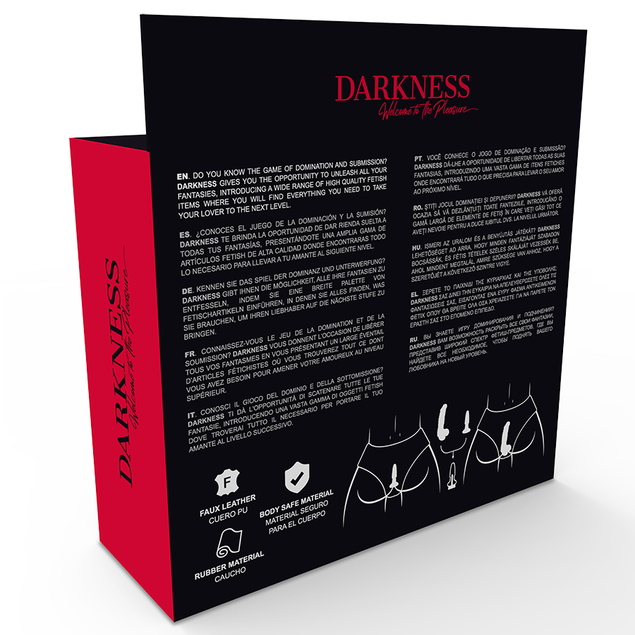 DARKNESS - PANTIES CON PLUG Y DILDO INTERCAMBIABLE - Imagen 4