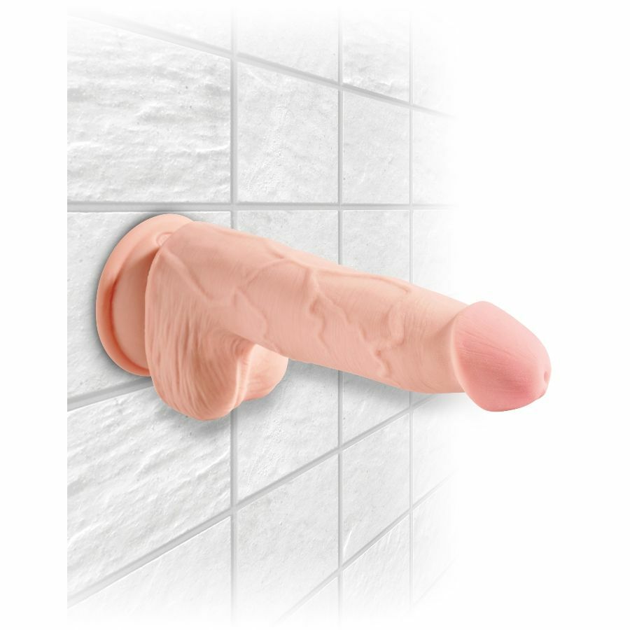 KINGCOCK DILDO TRIPLE DENSIDAD 13 CM CON TESTICULOS - Imagen 5